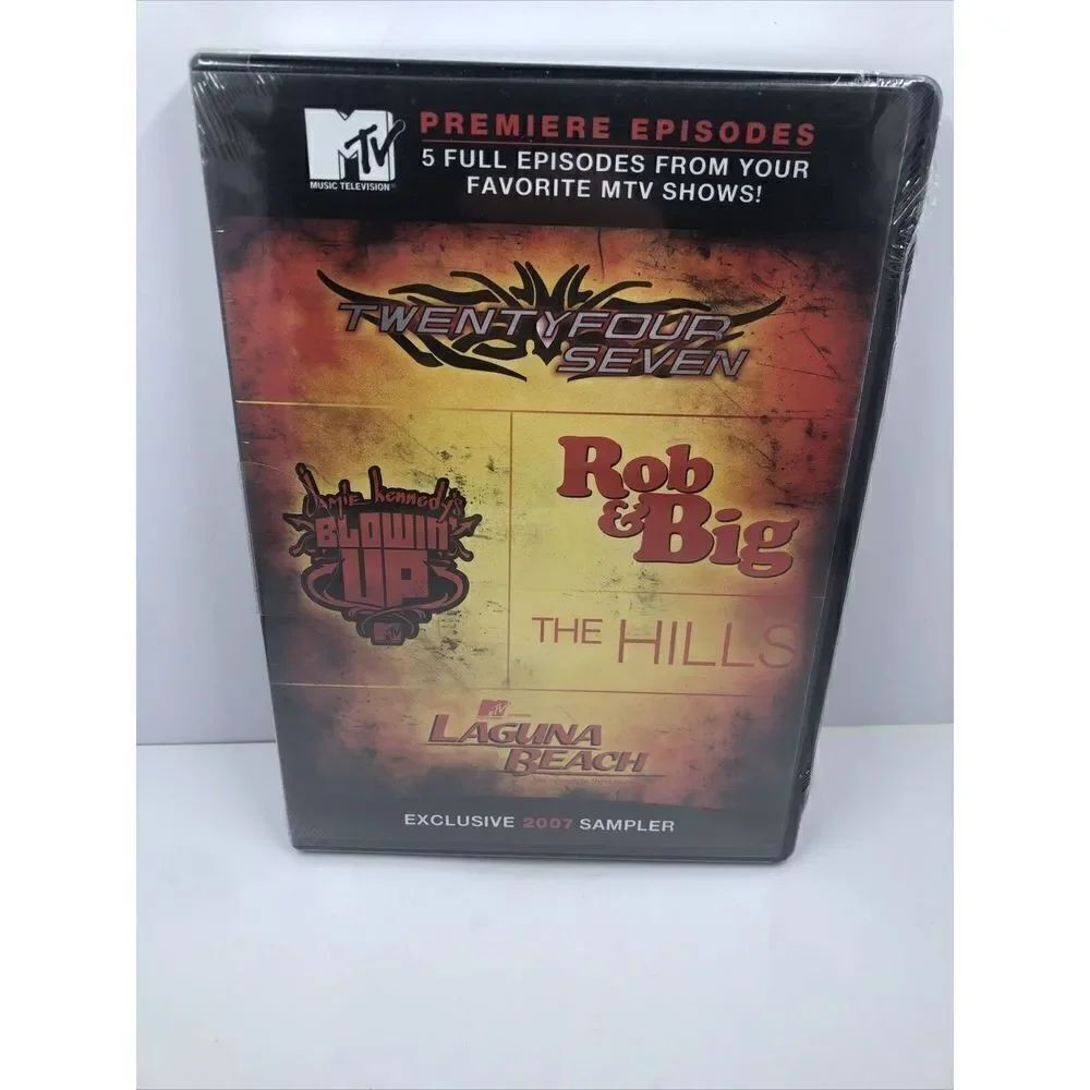 *MTV Exclusive 2007 Premier 5 Sampler DVD Rob & Big The Hills, Laguna Beach. New